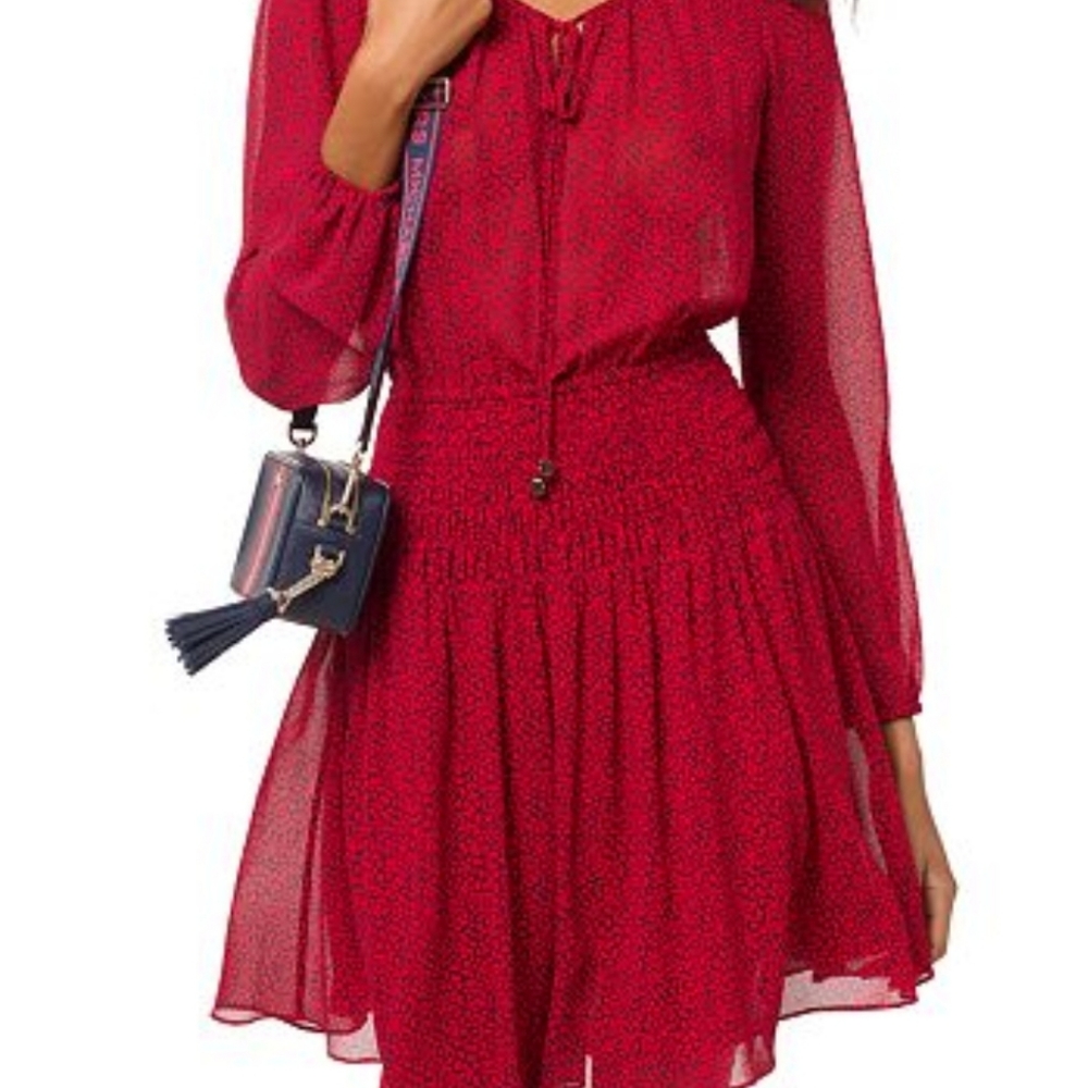 1 HR FLASH SALE Red Michael Kors Dress Size small